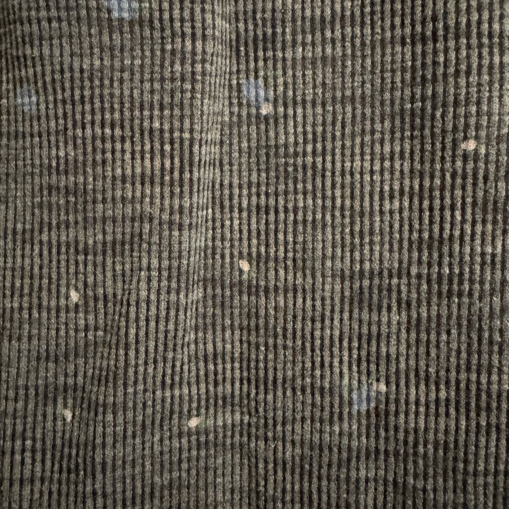 Soft Rib Gray Leggings - Picture 2 of 4